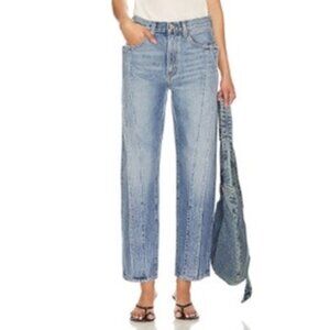 NWT AGOLDE Fold Wide Leg Jeans in Navigate 26